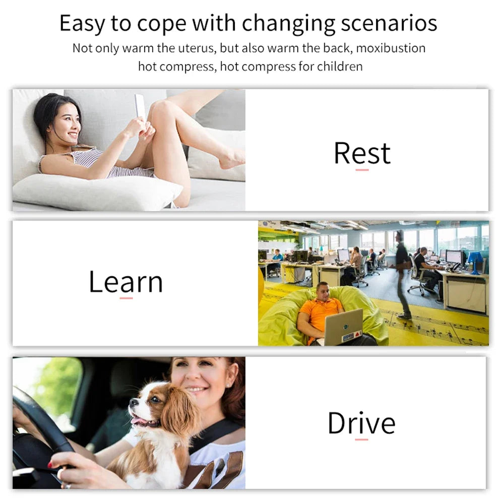 Intelligent Warming Waist Belt Suitable for Relieving Waist Pain during Menstruation Heating Abdominal Waist Massage Tools